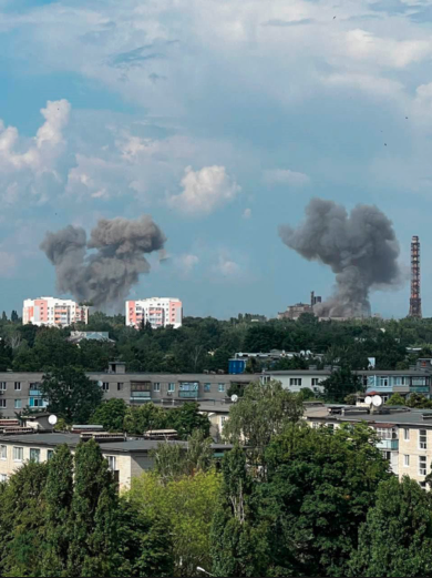 A blow to the Kharkov tractor plant