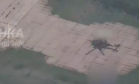 The attack on the airfield in Poltava