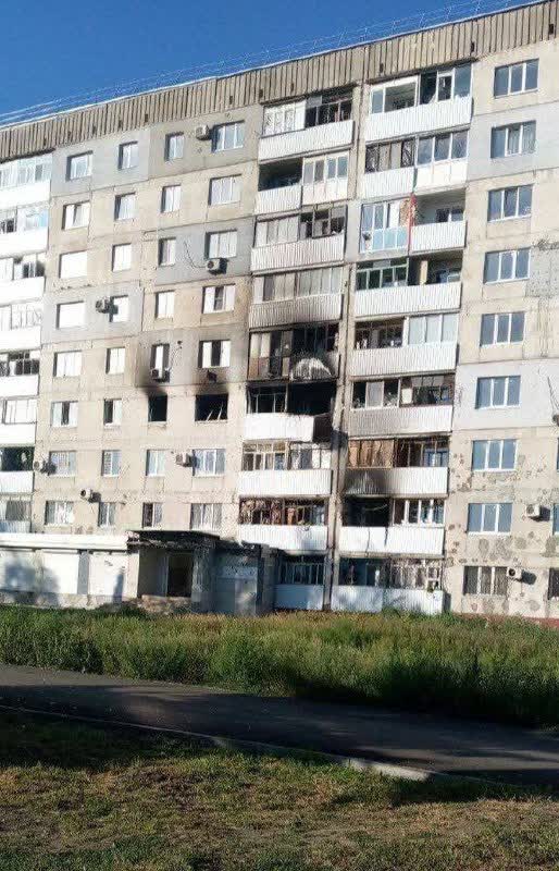 Удар ВСУ по Лисичанску